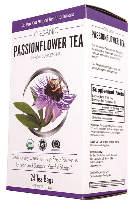 passionflower tea woolworths